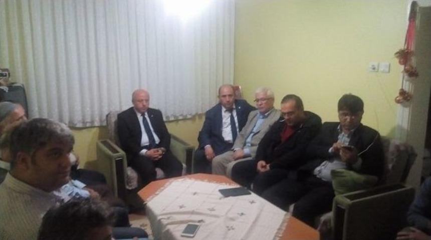 Akın Kaymak&rsquo;tan Şehit Evine Ziyaret