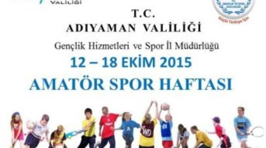Amatör Spor Haftası Kutlanacak