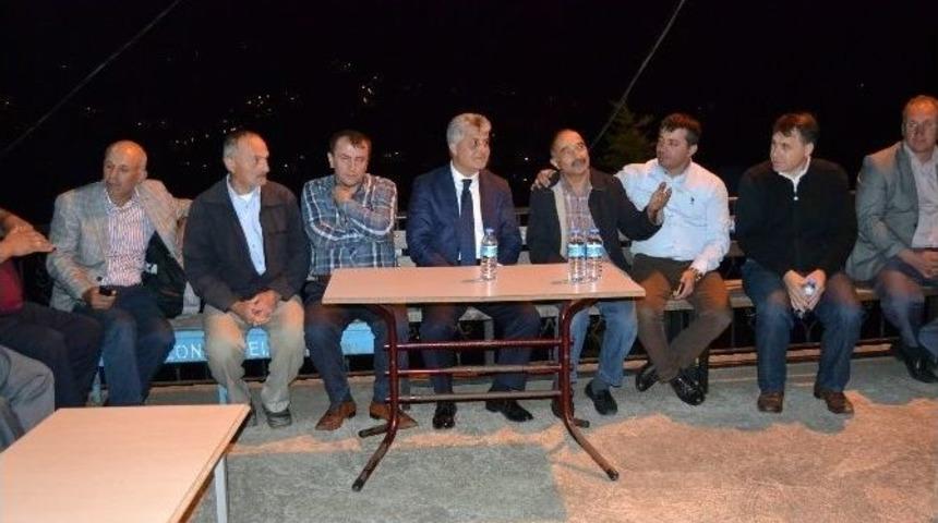 Adnan G&uuml;nnar, S&uuml;rmene İl&ccedil;esinde Se&ccedil;im &Ccedil;alışmalarını S&uuml;rd&uuml;rd&uuml;