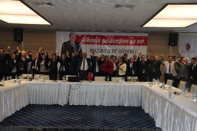 Mhp Seçim Beyannamesinin İzmir Tanıtımı Yapıldı