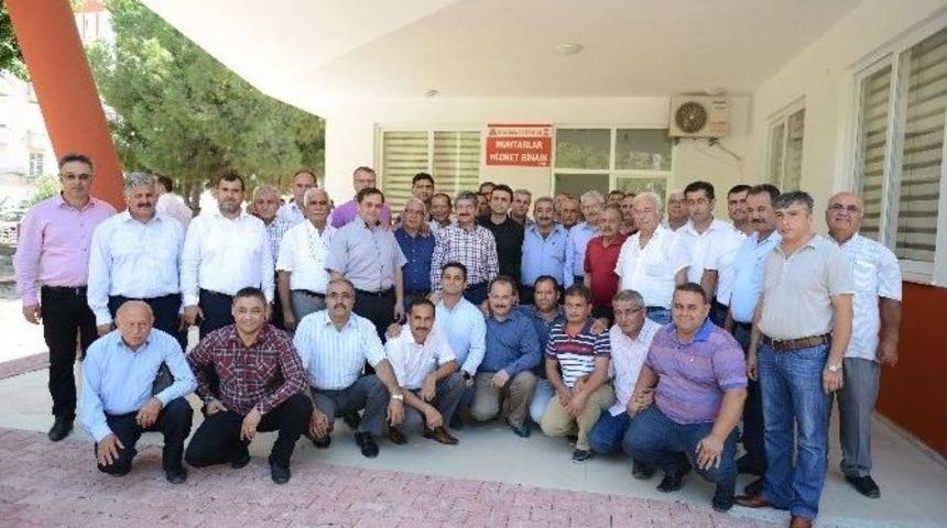 Ak Parti Milletvekili Adayları Kumluca’da Muhtarlarla Buluştu