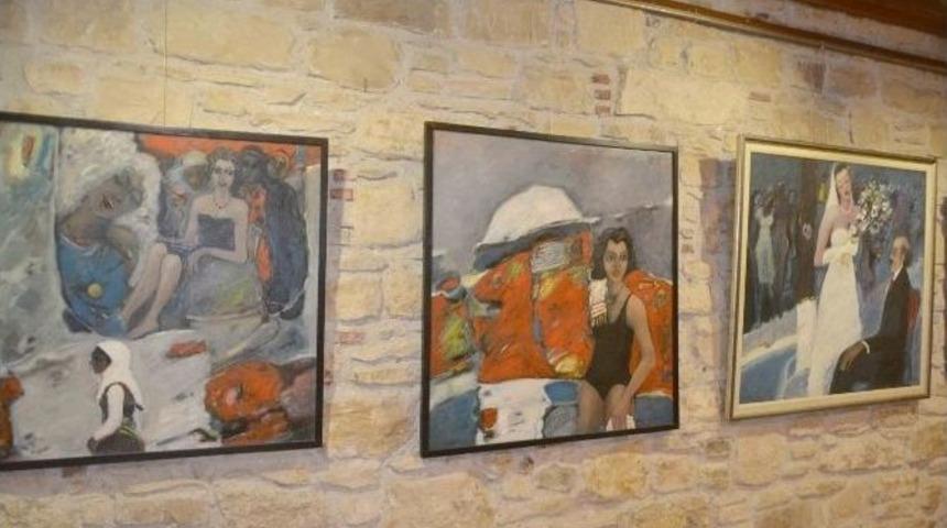 Kuşadası&rsquo;nda Yağlı Boya Sergisi A&ccedil;ıldı