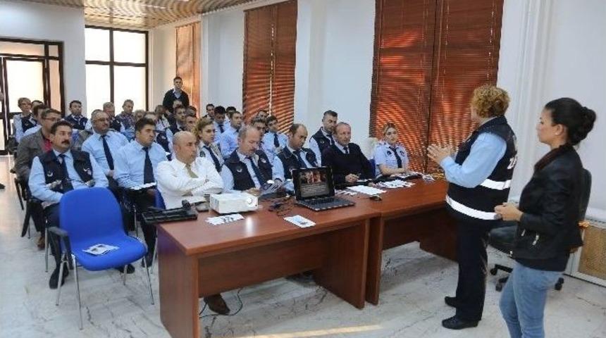 Zabıtaya "&ccedil;ocuklarımıza Nasıl Davranmalıyız&rsquo; Eğitimi