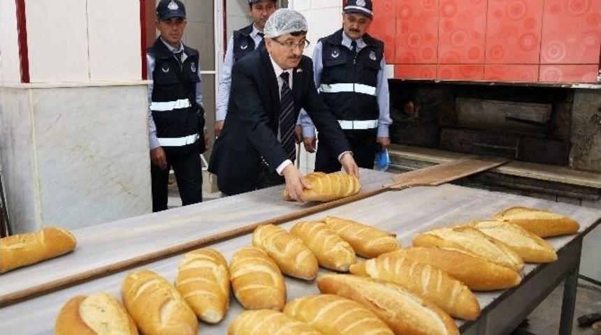 B&uuml;y&uuml;kşehir Zabıtasından Fırınlara Sıkı Denetim