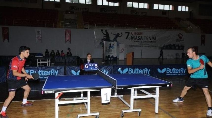 7. T&uuml;rkiye Masa Tenisi Şampiyonası Trabzon&rsquo;da Yapıldı