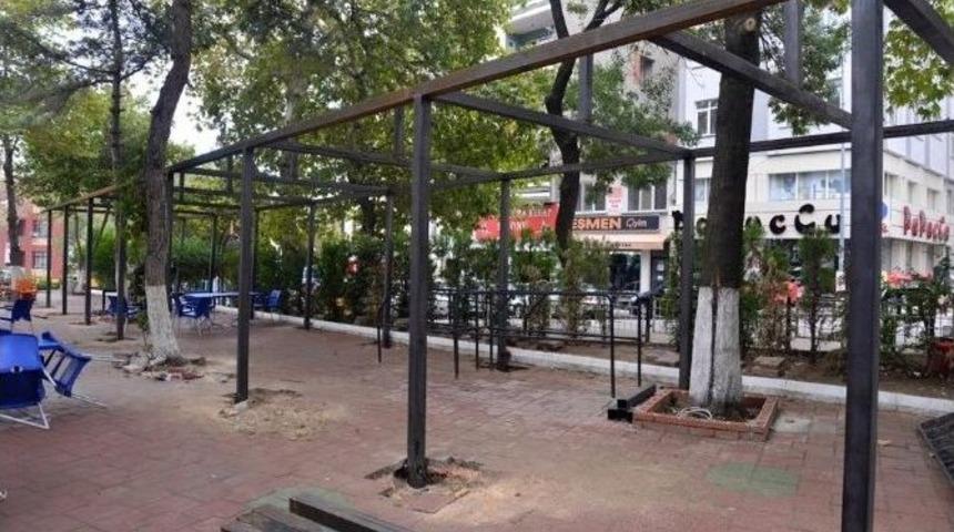 Bilecik Belediye Sosyal Tesisleri &Ccedil;ay Bah&ccedil;esi Kışın Da Vatandaşlara Hizmeti Verecek