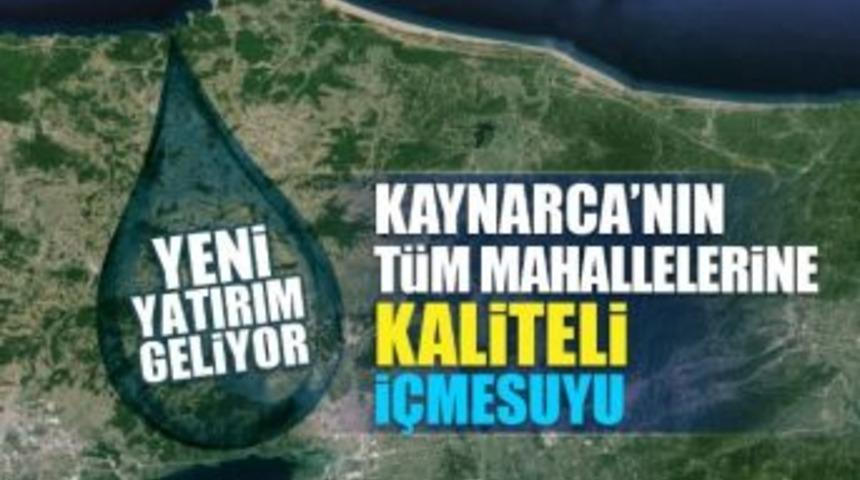 Saski İki Yeni İ&ccedil;mesuyu Projesinin İhalesini Yaptı