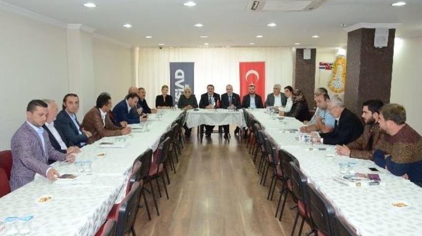 Ak Parti Milletvekili Adayları M&uuml;siad&rsquo;ı Ziyaret Etti