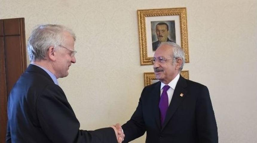 Kılı&ccedil;daroğlu, Ab B&uuml;y&uuml;kel&ccedil;isi Haber İle G&ouml;r&uuml;şt&uuml;