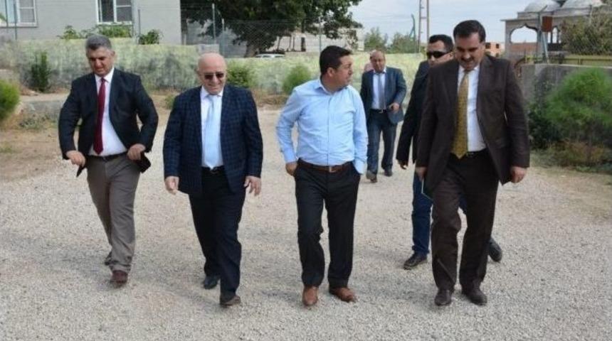 Milli Eğitim M&uuml;d&uuml;r&uuml; Sevgili Musabeyli İl&ccedil;esinde İncelemelerde Bulundu