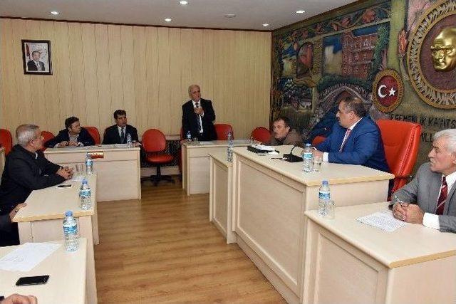 G&uuml;m&uuml;şhane İl Genel Meclisi&rsquo;nin Ekim Ayı Toplantıları Sona Erdi 2