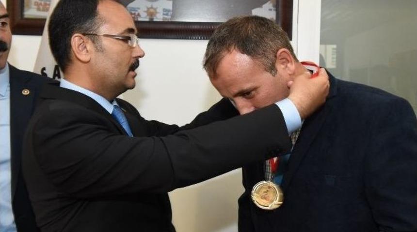 Engelli Halterciler Uşak&rsquo;ın Gururu Oldu