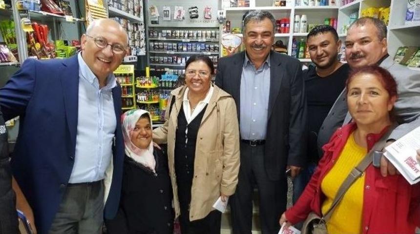 &Ccedil;akır&ouml;zer&rsquo;in Esnaf Ziyareti