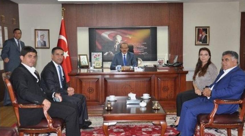 Hdp Milletvekillerinden Vali Yavuz&rsquo;a Ziyaret