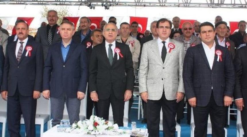 Bakan Top&ccedil;u, G&ouml;lbaşı&rsquo;nda Temel Atma T&ouml;rene Katıldı