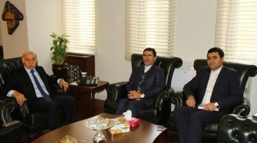 İran İslam Cumhuriyeti Trabzon Başkonsolosu Samsun&rsquo;da