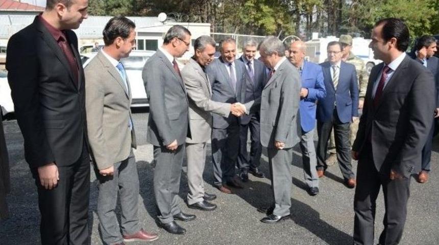 Vali &Ccedil;ınar&rsquo;dan Kaymakam Erkan&rsquo;a Ziyaret