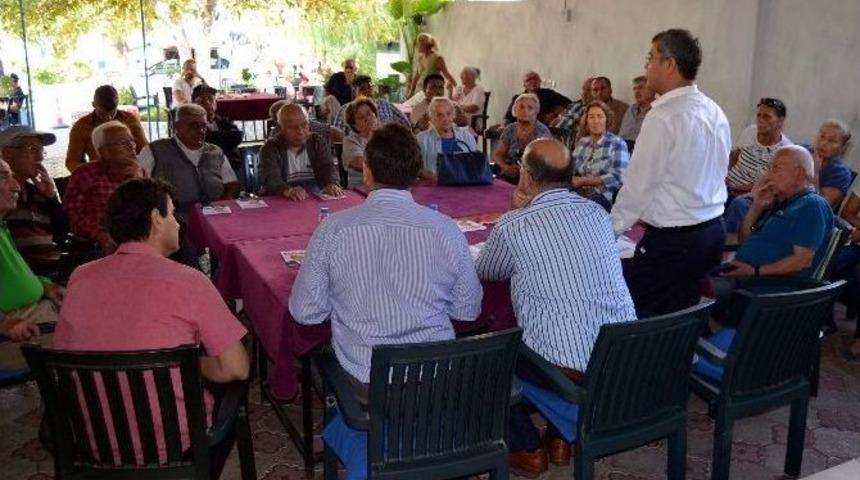 Bodrum Chp, E&ccedil;im &Ccedil;alışmalarına Mahalle Ziyaretleriyle Başladı