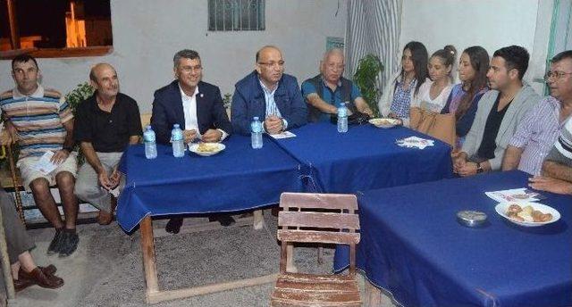 Bodrum Chp, E&ccedil;im &Ccedil;alışmalarına Mahalle Ziyaretleriyle Başladı 1