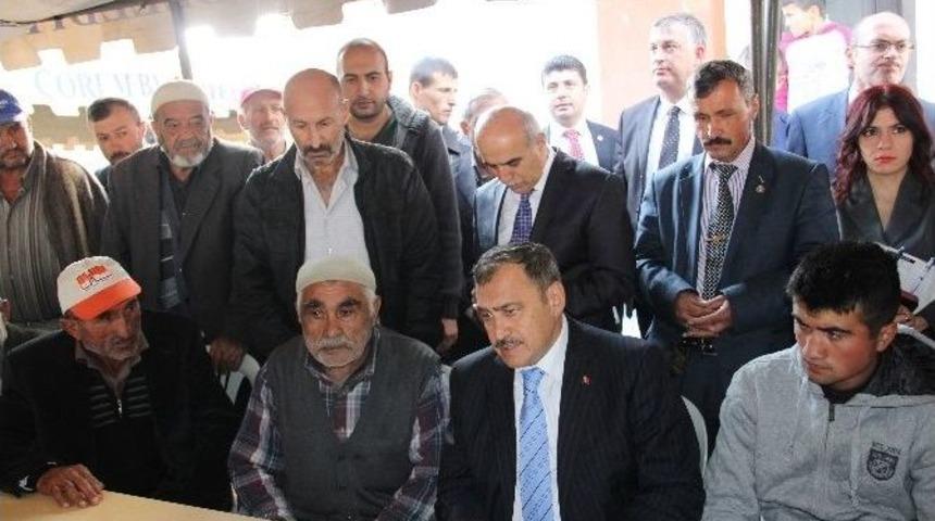 Bakan Eroğlu Şehit Polis Mumuru Yaşar Uysal&rsquo;ın Ailesine Taziye Ziyaretinde Bulundu