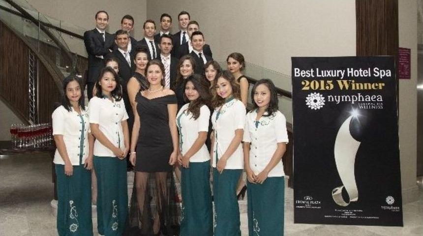 Nymphaea Thermal, T&uuml;rkiye&rsquo;nin En İyi Otel &rsquo;spa&rsquo;sı &Ouml;d&uuml;l&uuml;n&uuml; Aldı