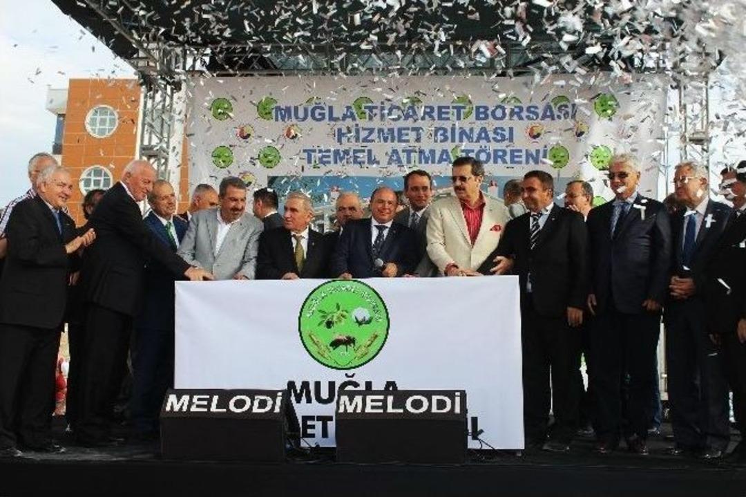 Borsa Hizmet Binası Temeli Atıldı