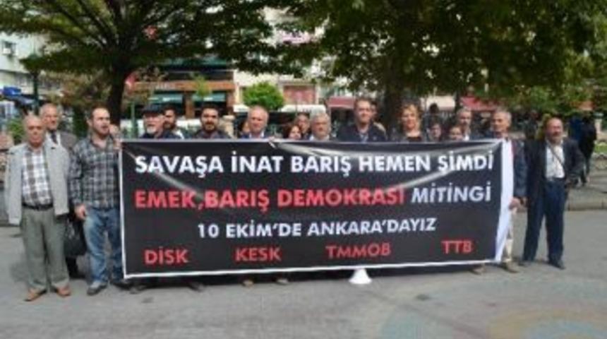 Emek, Barış Ve Demokrasi Mitingine Katılım &Ccedil;ağrısı