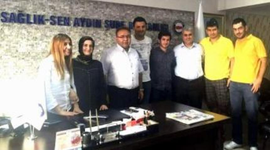 Gen&ccedil; Memur-sen&rsquo;den Baki Karaer&rsquo;e Hayırlı Olsun Ziyareti