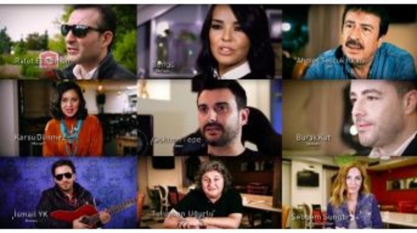 &Uuml;nl&uuml; İsimler Yurt Dışındaki Vatandaşlar İ&ccedil;in Kamera Karşısına Ge&ccedil;ti