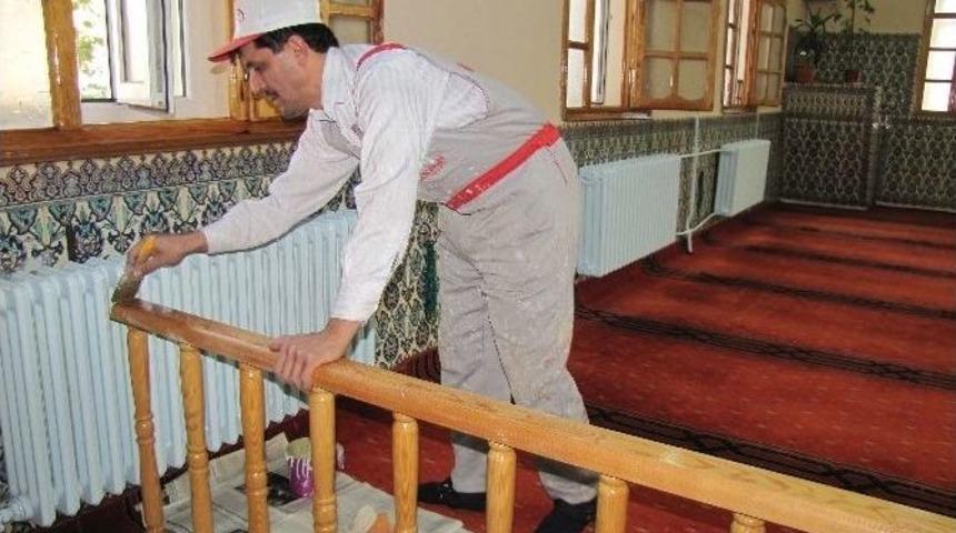 &Ccedil;imenlik Camii&rsquo;nin Bakım Ve Onarımı Tamamladı