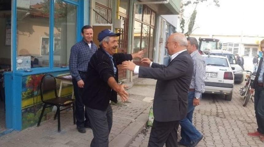 &Ccedil;akır&ouml;zer, İn&ouml;n&uuml;&rsquo;de Pazar Ve Esnafı Ziyaret Etti