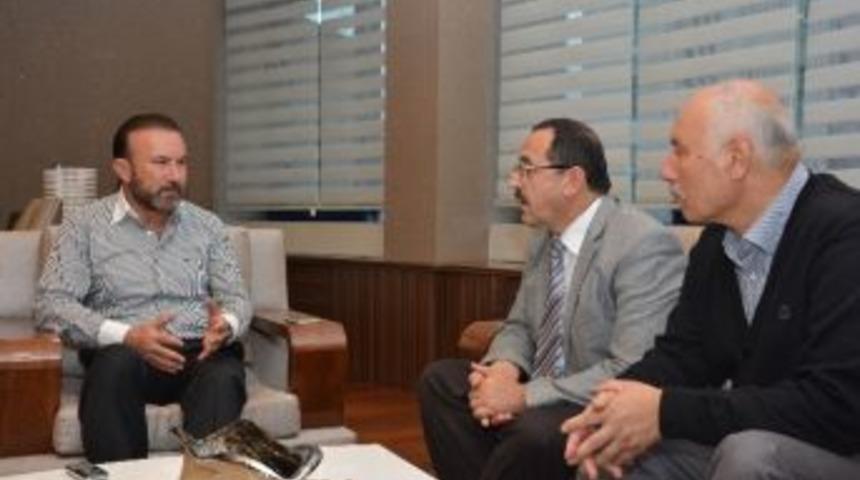 Şehit Babasından Başkan Doğan&rsquo;a Ziyaret