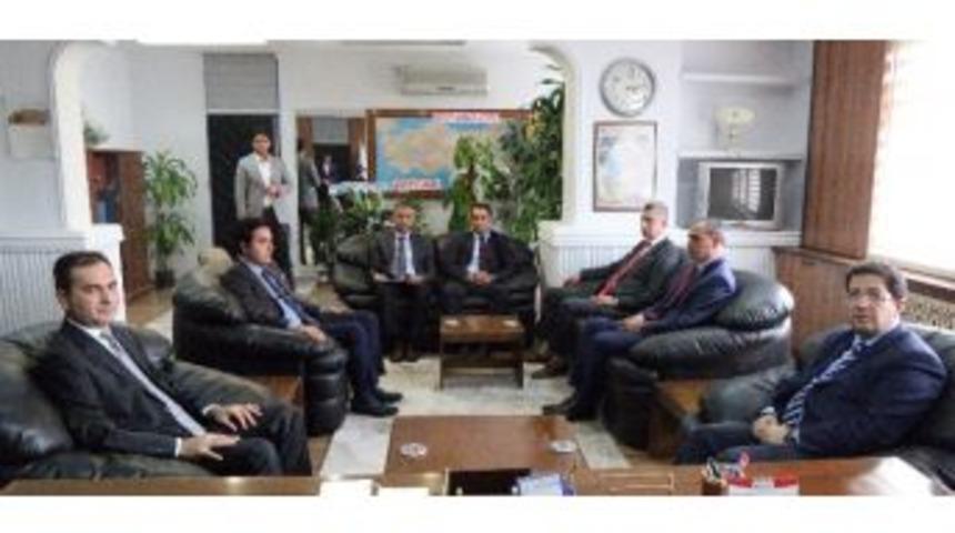 Başkan Yazgı&rsquo;dan Defterdara Ziyaret