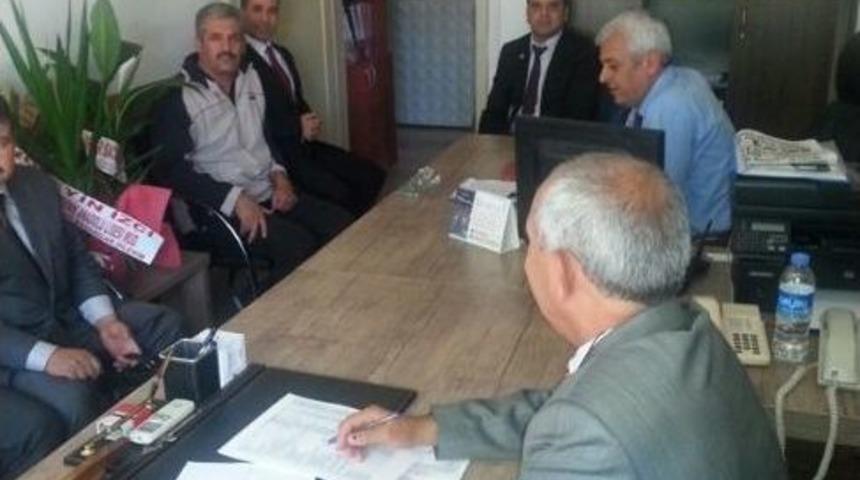 Eğitim-bir-sen&rsquo;den Yeni Şube M&uuml;d&uuml;rlerine Ziyaret