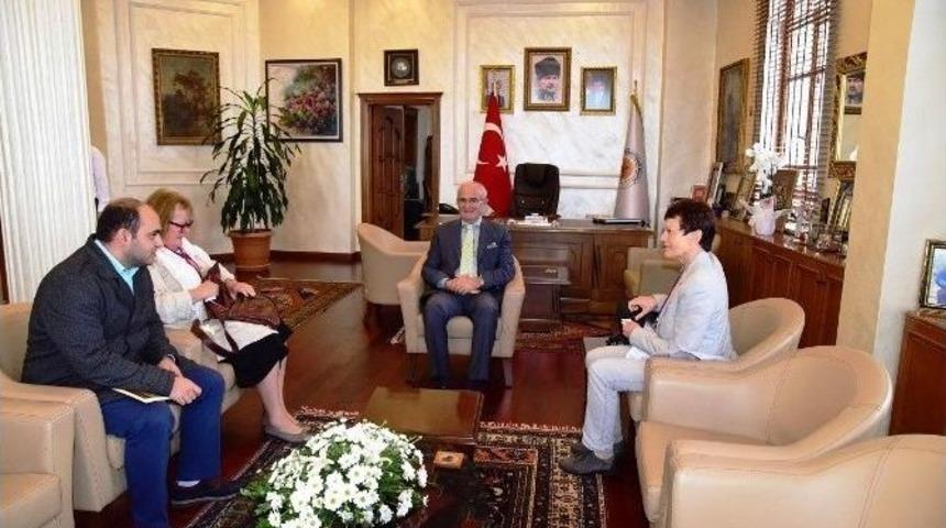 Agit Heyeti Başkan Yılmaz&rsquo;ı Ziyaret Etti