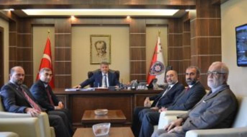 Sp&rsquo;dan Emniyet M&uuml;d&uuml;r&uuml; Şahin&rsquo;e Ziyaret