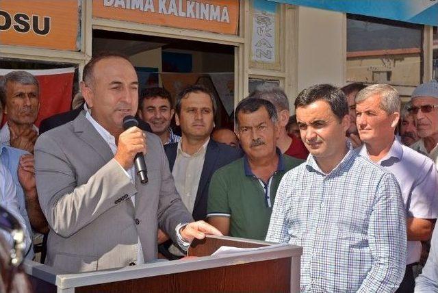 Çavuşoğlu’ndan Demre’ye Müjdeli Haberler