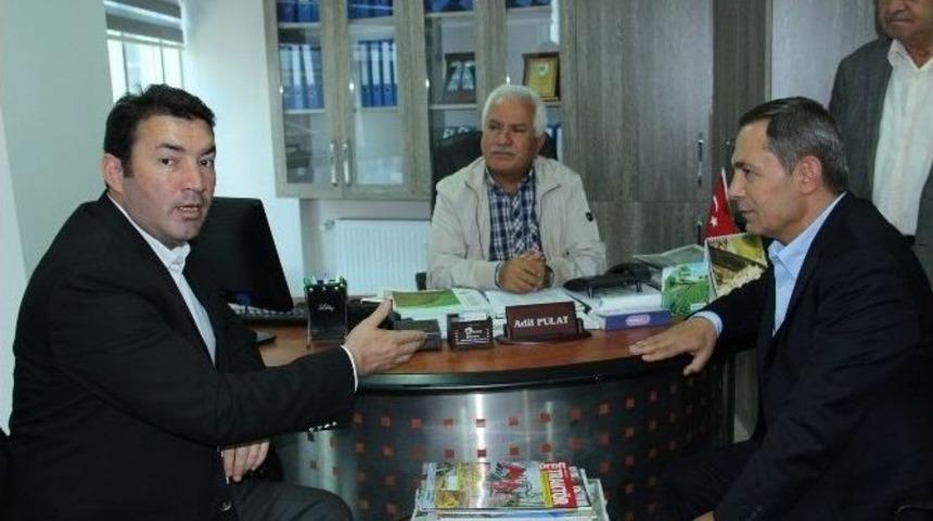 Ziraat Odası Başkanı, Ulupınar&rsquo;dan Mazota Destek İstedi