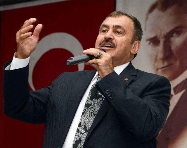 Bakan Eroğlu Afyonkarahisar’da İş Adamları İle Bir Araya Geldi