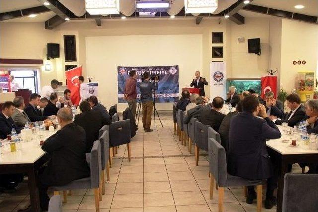 Memur-sen Üyeleri Tekirdağ’da Buluştu