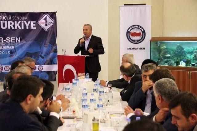 Memur-sen Üyeleri Tekirdağ’da Buluştu