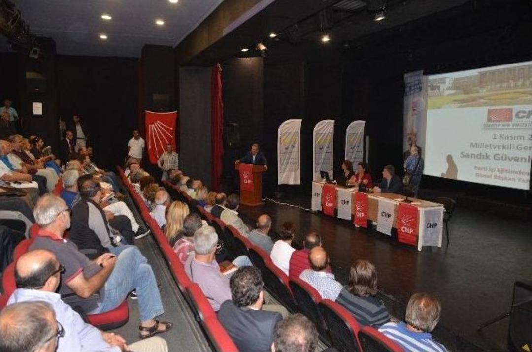 Kuşadası&rsquo;nda Chp&rsquo;den Sandık G&uuml;venliği Toplantısı