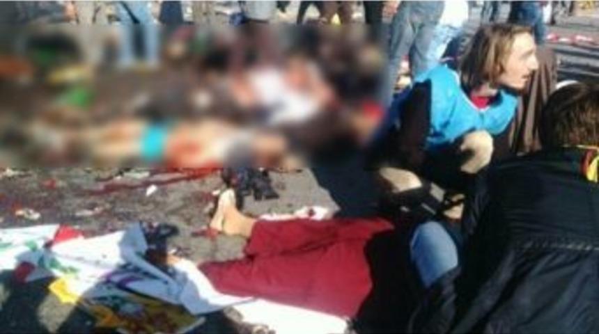 Ankara Tren Garı Yakınlarında Patlama