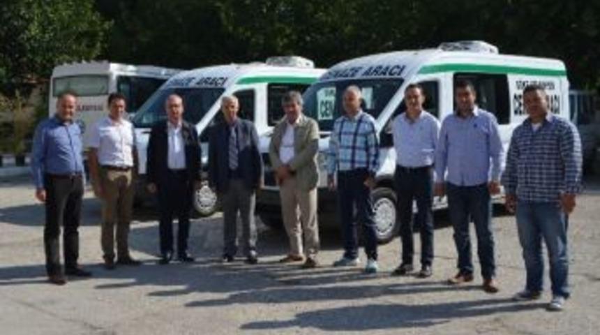 S&ouml;ke Belediyesi Ara&ccedil; Filosuna İki Yeni Cenaze Aracı Kazandırıldı