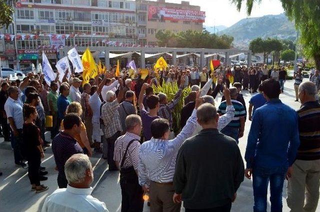 Ankara’da Saldırı Söke’de Kınandı