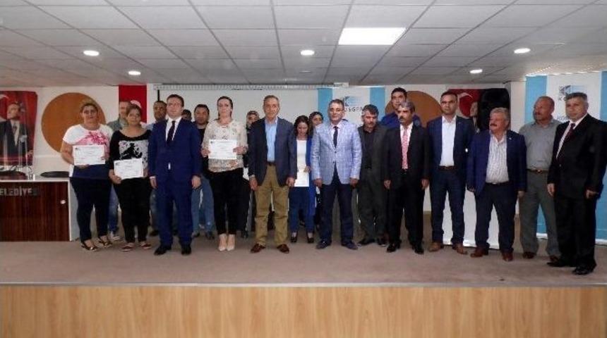 Girişimcilik Kursiyerleri Sertifikalarına Kavuştu