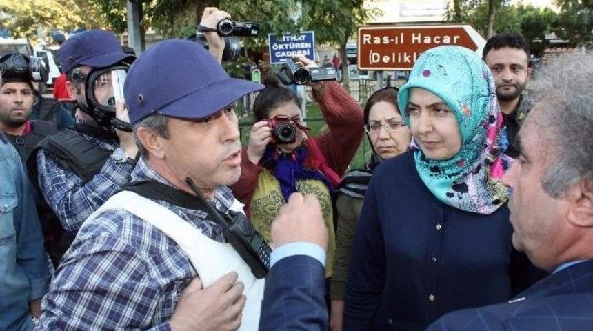 Hdp&rsquo;li Vekil Polis Megafonundan Halka &lsquo;dağılın&rsquo; Uyarısı Yaptı