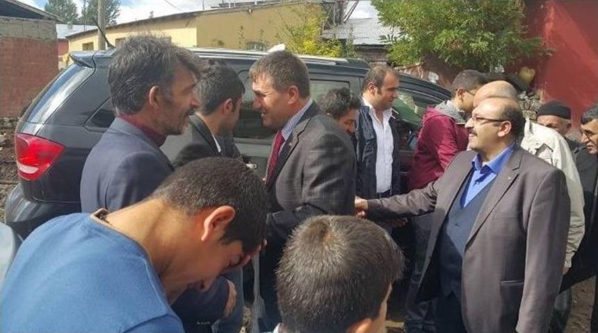 Mhp&rsquo;li &Ccedil;imen &Ccedil;at, Yavi Ve Yarmak K&ouml;y&uuml;n&uuml; Ziyaret Etti