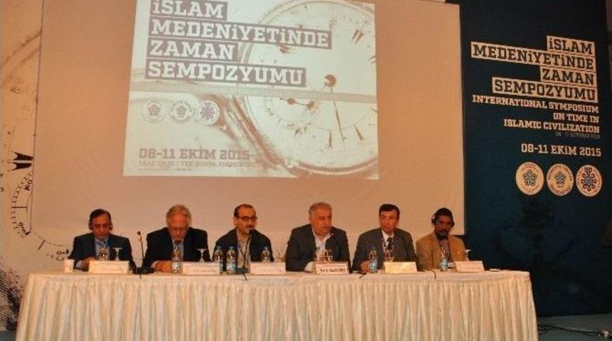 Uluslararası İslam Medeniyetinde Zaman Sempozyumu Sona Erdi