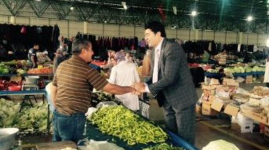 Ensar Aytekin, Se&ccedil;im &Ccedil;alışmalarını S&uuml;rd&uuml;r&uuml;yor